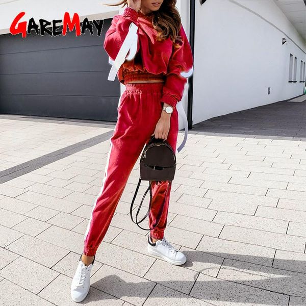 women's tracksuit hooded sweatshirt suit casual drop shoulder sleeve long set autumn winter two piece pants, White
women's tracksuit hooded sweatshirt suit casual drop shoulder sleeve long set autumn winter two piece pants, White
