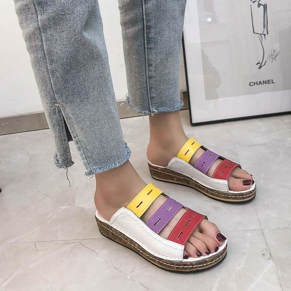 sandals roman women vintage mixed colors durable female outdoor walking beach comfy soft sole retro summer ladies shoes, Black
sandals roman women vintage mixed colors durable female outdoor walking beach comfy soft sole retro summer ladies shoes, Black