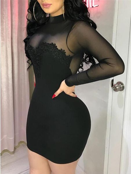 women vintage lace patchwork bodycon party dress ladies long sleeve mesh elegant 2021 fashion mini casual dresses, Black;gray
women vintage lace patchwork bodycon party dress ladies long sleeve mesh elegant 2021 fashion mini casual dresses, Black;gray