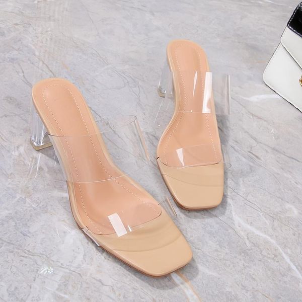 sandals concise ladies summer artificial diamond square thick heel transparent belt type open-toe 2021 fashion shoes, Black
sandals concise ladies summer artificial diamond square thick heel transparent belt type open-toe 2021 fashion shoes, Black