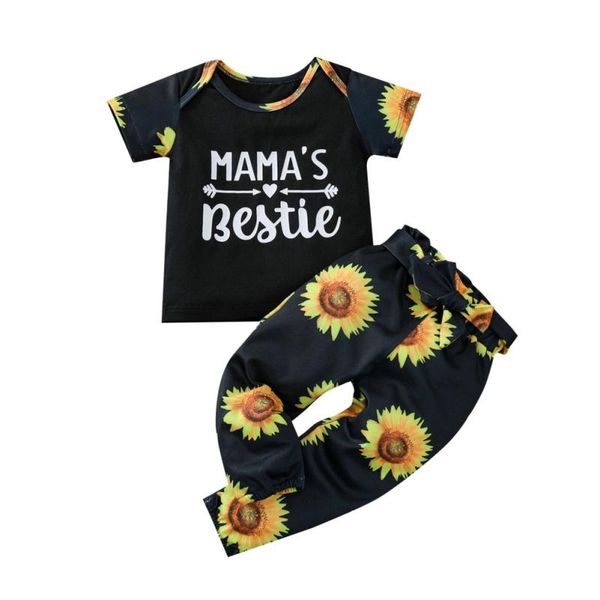 clothing sets infant baby girls mama's ies print short sleeve t shirt with flower pants 2pcs, White
clothing sets infant baby girls mama's ies print short sleeve t shirt with flower pants 2pcs, White