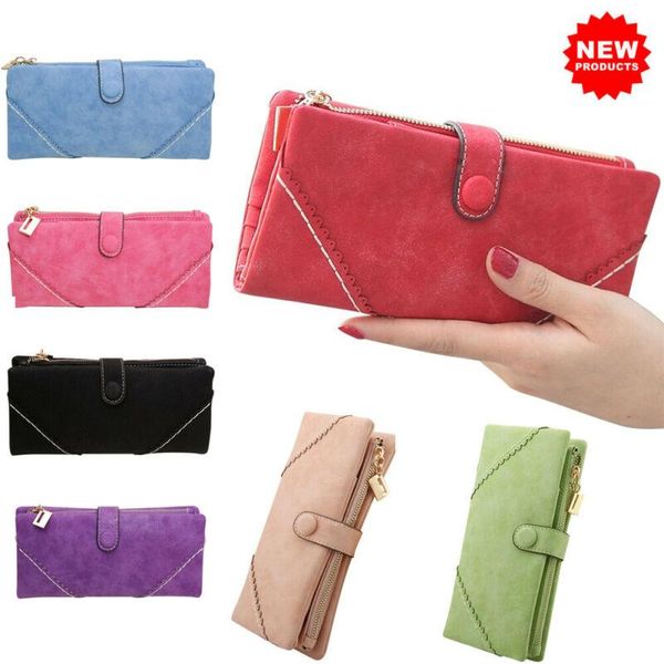 wallets fashion lady women leather clutch wallet long card holder case purse handbag, Red;black
wallets fashion lady women leather clutch wallet long card holder case purse handbag, Red;black