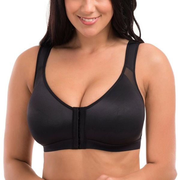 gym clothing women ladies sports yoga fitness bra front fastening non wired comfort soft cup vest s-xl, White;black
gym clothing women ladies sports yoga fitness bra front fastening non wired comfort soft cup vest s-xl, White;black