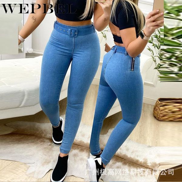 mandylandy women high waist skinny jeans with pants lady zipper slim fit long pencil denim bodycon trousers women's, Blue
mandylandy women high waist skinny jeans with pants lady zipper slim fit long pencil denim bodycon trousers women's, Blue