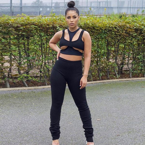 yoga outfit black women suit for fitness set hollow out cropped sports and leggings woman 2 pieces gym clothing
yoga outfit black women suit for fitness set hollow out cropped sports and leggings woman 2 pieces gym clothing