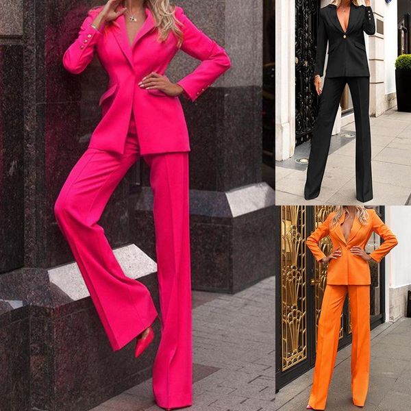 women's two piece pants 2021 autumn fashion suit jacket two-piece female commuter temperament trousers, White
women's two piece pants 2021 autumn fashion suit jacket two-piece female commuter temperament trousers, White