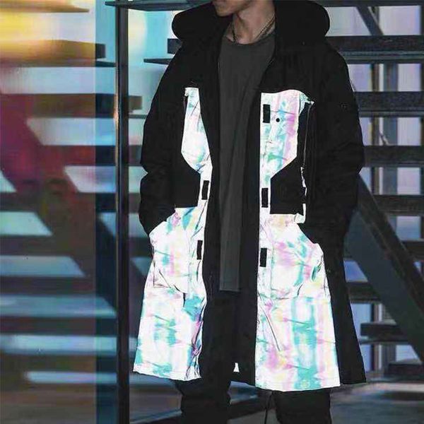 toney 2020 konng gonng spring and autumn long windbreaker .mens jacket reflective long coat long windbreaker jacket., Black;brown
toney 2020 konng gonng spring and autumn long windbreaker .mens jacket reflective long coat long windbreaker jacket., Black;brown