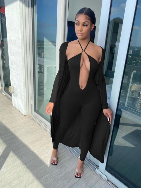 gym clothing 2021 woman jumpsuit shawl fashion est sling, White;black
gym clothing 2021 woman jumpsuit shawl fashion est sling, White;black