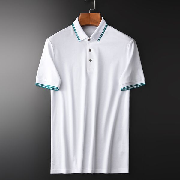 tee shirt shirt summer mens luxury yarn dye contrast color business and casual men plus size 4xl slim fit t-shirts man, White;black
tee shirt shirt summer mens luxury yarn dye contrast color business and casual men plus size 4xl slim fit t-shirts man, White;black
