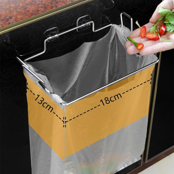 kitchen trash rack cabinet door garbage bags holder stainless steel closet storage supplies & organization
kitchen trash rack cabinet door garbage bags holder stainless steel closet storage supplies & organization