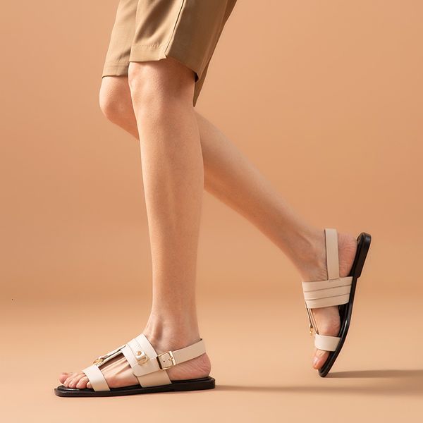 sandals gladiator sandals women calf genuine leather buckle strap slingback summer beach flats ladies shoes handmade 32249, Black
sandals gladiator sandals women calf genuine leather buckle strap slingback summer beach flats ladies shoes handmade 32249, Black