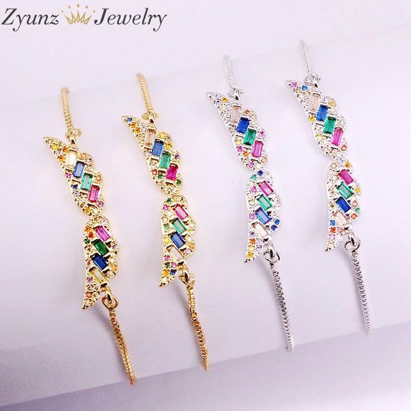 10pcs, cz crystal angel wing double bails charm,cz zircon micro pave connector bracelet link, chain, Black
10pcs, cz crystal angel wing double bails charm,cz zircon micro pave connector bracelet link, chain, Black