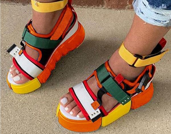 dress shoes women platform sandals fashion beach outdoor casual open toe colorful color 5 colors 2021, Black
dress shoes women platform sandals fashion beach outdoor casual open toe colorful color 5 colors 2021, Black