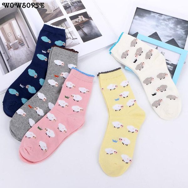socks & hosiery women sock cute cartoon sheep print autumn winter cotton casual girls breathable, Black;white
socks & hosiery women sock cute cartoon sheep print autumn winter cotton casual girls breathable, Black;white