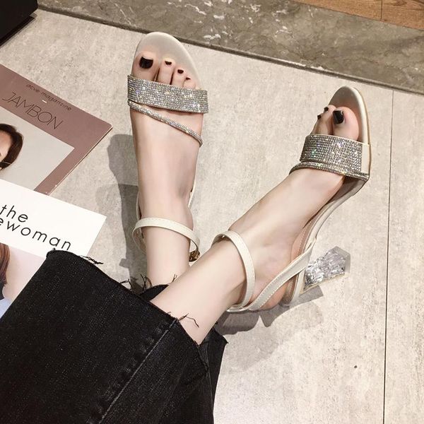 drop fashion crystal high heels sandals women summer open toe ankle strap party shoes woman clear heel sandalias, Black
drop fashion crystal high heels sandals women summer open toe ankle strap party shoes woman clear heel sandalias, Black