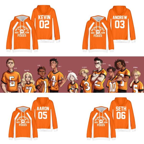 men's hoodies & sweatshirts the foxhole court palmetto state foxes lacrosse jersey cosplay kevin renee pullover 3d printing for men and, Black
men's hoodies & sweatshirts the foxhole court palmetto state foxes lacrosse jersey cosplay kevin renee pullover 3d printing for men and, Black