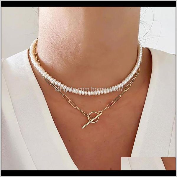 chokers necklaces & pendants jewelrybohemian 2 layered imitation pearl choker women gold color chain necklace ladies jewelry gift drop deliv, Golden;silver
chokers necklaces & pendants jewelrybohemian 2 layered imitation pearl choker women gold color chain necklace ladies jewelry gift drop deliv, Golden;silver