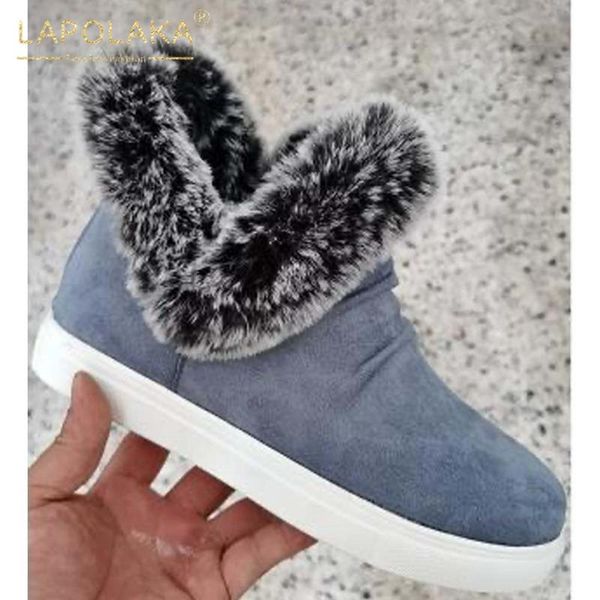 boots lapolaka 2021 fashion leopard color shoes woman booties slip on ins dropship warm fur comfy plush winter snow, Black
boots lapolaka 2021 fashion leopard color shoes woman booties slip on ins dropship warm fur comfy plush winter snow, Black