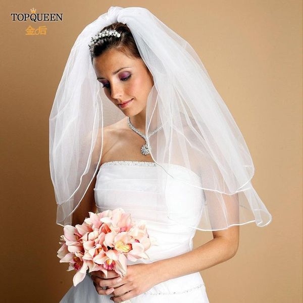 bridal veils ueen v15 double layer simple veil with comb pencil edge short wedding accessories 2021 veu, Black
bridal veils ueen v15 double layer simple veil with comb pencil edge short wedding accessories 2021 veu, Black