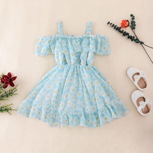 girl's dresses girl summer dress daisy print strapless casual ruffle slip chiffon princess for girls fashion daily children baby clothi, Red;yellow
girl's dresses girl summer dress daisy print strapless casual ruffle slip chiffon princess for girls fashion daily children baby clothi, Red;yellow