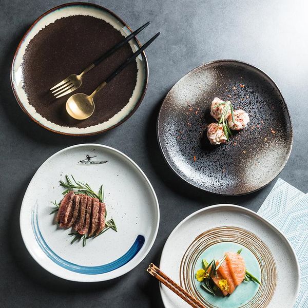 irregular shape dinner plates steak creativity salad ceramic japanese dessert assiette kitchen supplies dk50dp dishes &
irregular shape dinner plates steak creativity salad ceramic japanese dessert assiette kitchen supplies dk50dp dishes &