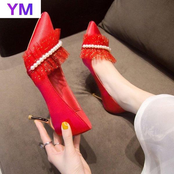 pearls women pumps classic wedding shoes dress stiletto bride pointed toe thin high heel zapatos rojos mujer heels, Black
pearls women pumps classic wedding shoes dress stiletto bride pointed toe thin high heel zapatos rojos mujer heels, Black