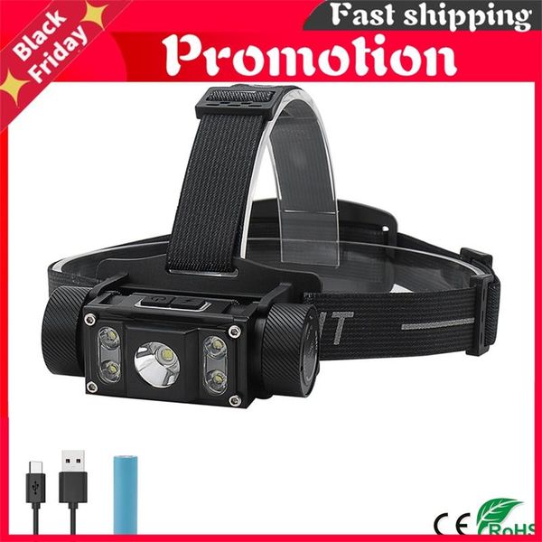 headlamps b50 xm-l2+4*xp-g2 led headlamp max.6000lm waterproof headlight type-c rechargeable 21700 head torch for camping hunting
headlamps b50 xm-l2+4*xp-g2 led headlamp max.6000lm waterproof headlight type-c rechargeable 21700 head torch for camping hunting