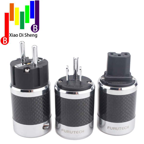 smart power plugs i-50&fi50m carbon fiber rhodium plated ac electrical male female connector iec eu us hifi plug
smart power plugs i-50&fi50m carbon fiber rhodium plated ac electrical male female connector iec eu us hifi plug