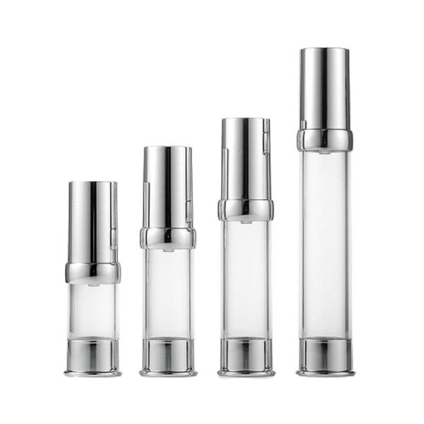 storage bottles & jars vacuum cosmetic emulsion lotion packaging 5ml 10ml 15ml 20ml 30ml shiny silver clear airless pump spray atomizer 25pc
storage bottles & jars vacuum cosmetic emulsion lotion packaging 5ml 10ml 15ml 20ml 30ml shiny silver clear airless pump spray atomizer 25pc