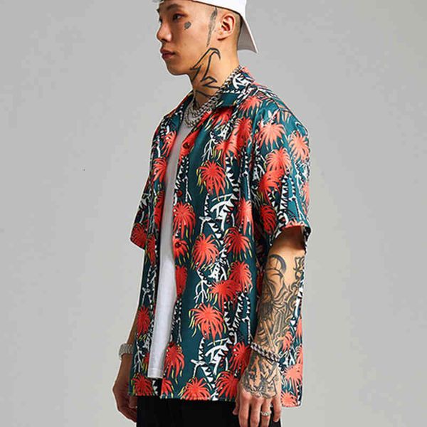 men's casual shirts men hawaiian beach floral shirt fruit print short sleeve summer vacation for male dropshipped k4fu, White;black
men's casual shirts men hawaiian beach floral shirt fruit print short sleeve summer vacation for male dropshipped k4fu, White;black