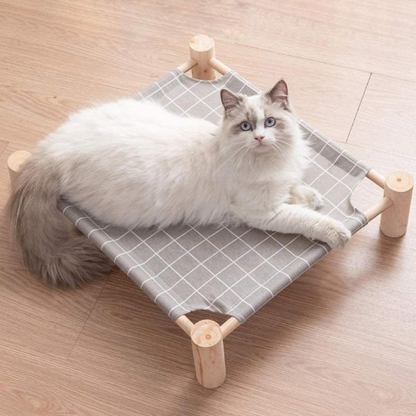 cat beds & furniture elevated pet bed summer breathable detachable washable durable canvas wood hammocks lounge supplies
cat beds & furniture elevated pet bed summer breathable detachable washable durable canvas wood hammocks lounge supplies