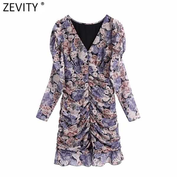 women v neck flower print slim hem ruffles pleated mini dress female pleats puff sleeve sweet chiffon vestido ds4812 210420, Black;gray
women v neck flower print slim hem ruffles pleated mini dress female pleats puff sleeve sweet chiffon vestido ds4812 210420, Black;gray