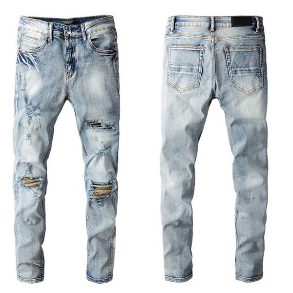 mens jeans designer jean man wholesale brand casual ripped slim fit holes skateboard splicing straight motorcycle biker stretch hip hop deni, Blue
mens jeans designer jean man wholesale brand casual ripped slim fit holes skateboard splicing straight motorcycle biker stretch hip hop deni, Blue