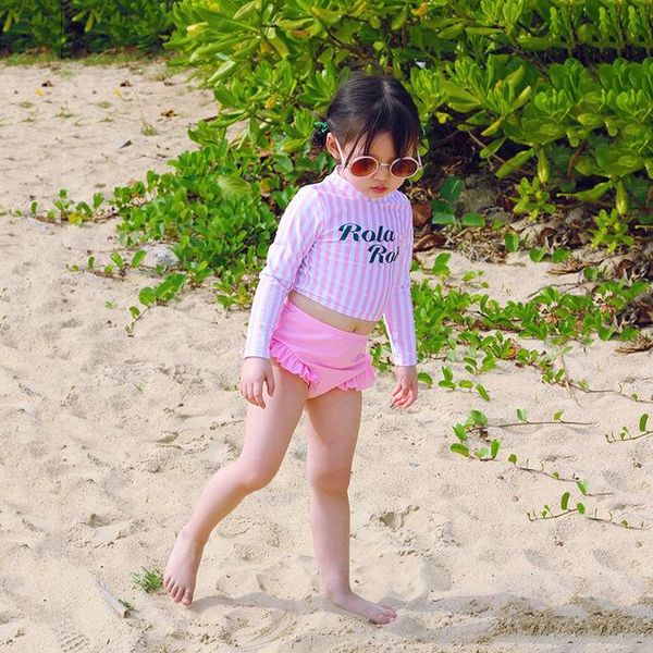 two piece swimsuit for girls ins princess strip 2-10 years children's swimwear long sleeve beachwear kids yz20015 one-pieces, Black
two piece swimsuit for girls ins princess strip 2-10 years children's swimwear long sleeve beachwear kids yz20015 one-pieces, Black