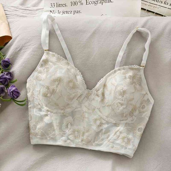 mesh embroidery crop women tank spaghetti strap tanke built in bra sleeveless all match slim fit camisole, White
mesh embroidery crop women tank spaghetti strap tanke built in bra sleeveless all match slim fit camisole, White