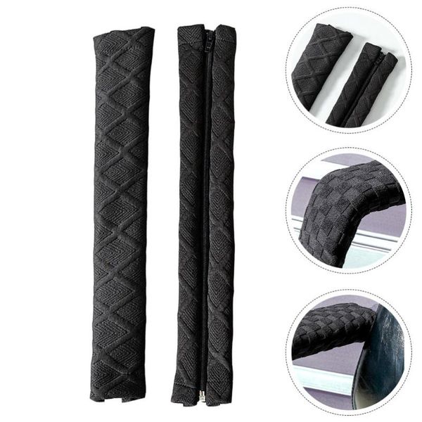 pair of chair slipcovers armrest protective covers soft elbow pillow (black) 
pair of chair slipcovers armrest protective covers soft elbow pillow (black)