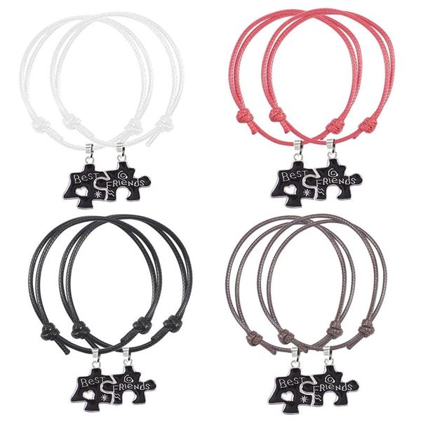 bangle two-piece geometric stitching alloy pendant men and women fashion leather rope braided couple jewelry bracelet gift, Black
bangle two-piece geometric stitching alloy pendant men and women fashion leather rope braided couple jewelry bracelet gift, Black