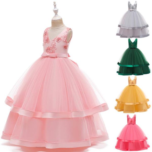 girl's dresses flower kids bridesmaid christmas girls dress for cloths evening elegant party gown tutu princess 3-11years, Red;yellow
girl's dresses flower kids bridesmaid christmas girls dress for cloths evening elegant party gown tutu princess 3-11years, Red;yellow