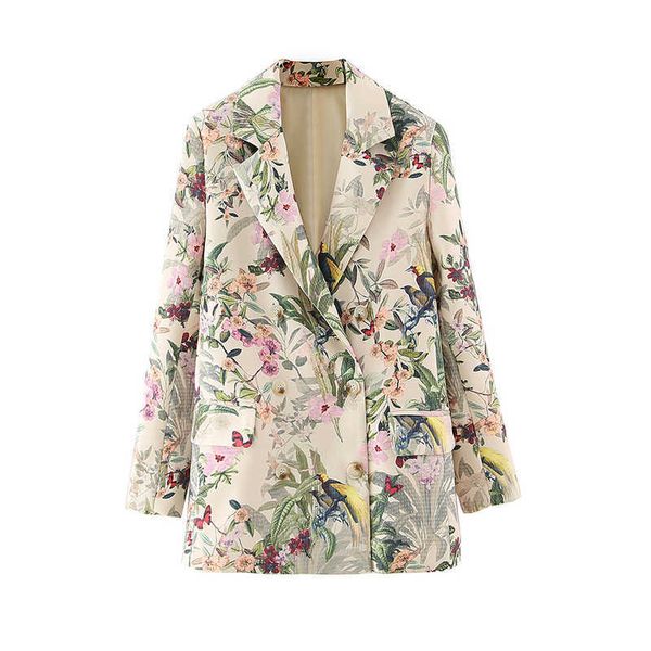 casual women's mid-length jacket suit fall fashion loose long sleeve ladies blazer elegant print 210527, White;black
casual women's mid-length jacket suit fall fashion loose long sleeve ladies blazer elegant print 210527, White;black