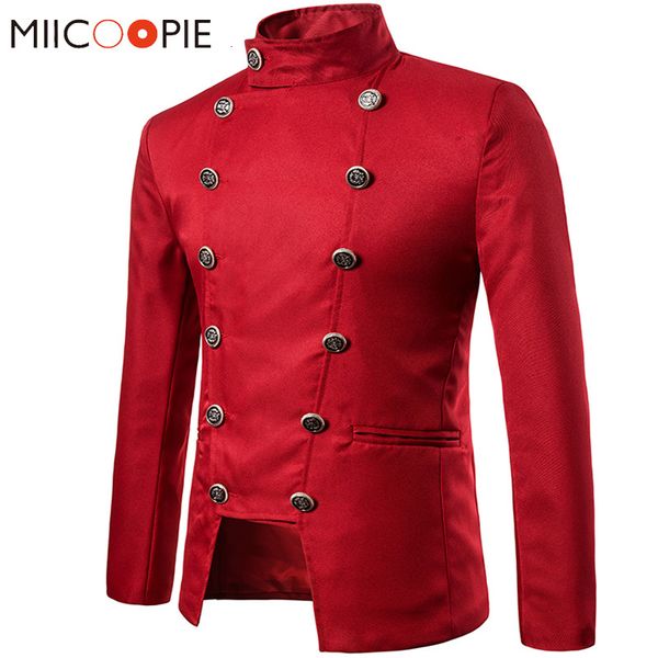 men's suits & blazers double-breasted blazer for men england style homme slim stage costumes singers mens night club jackets stn6, White;black
men's suits & blazers double-breasted blazer for men england style homme slim stage costumes singers mens night club jackets stn6, White;black