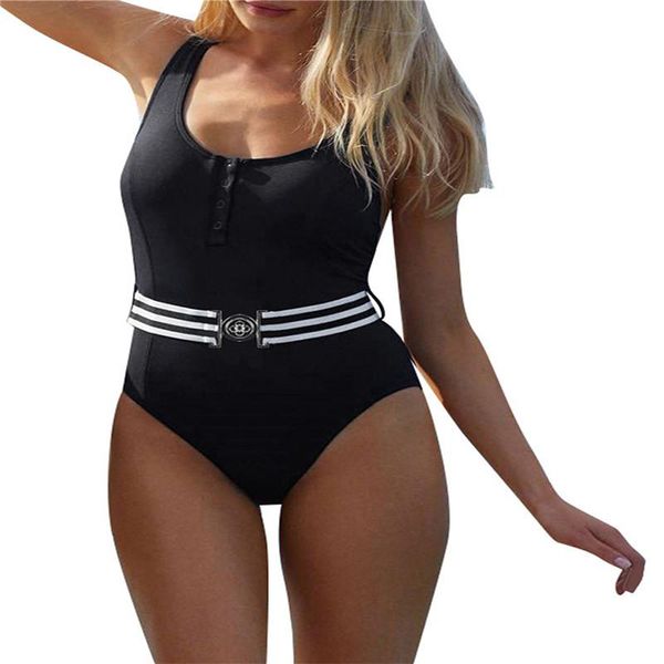 one-piece suits women high waist round neck sleeveless buttons swimsuit bikini romper slimming beach wear
one-piece suits women high waist round neck sleeveless buttons swimsuit bikini romper slimming beach wear