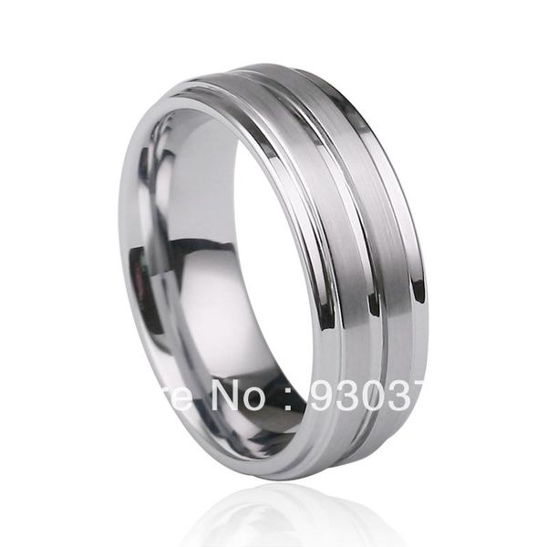 wedding rings customize tungsten jewelry bands for man, Slivery;golden