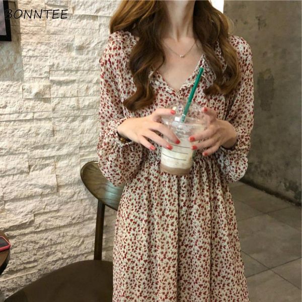 dress women summer trendy french floral chic ruffles casual loose mid-calf female dresses elegant korean soft daily sundress, Black;gray
dress women summer trendy french floral chic ruffles casual loose mid-calf female dresses elegant korean soft daily sundress, Black;gray