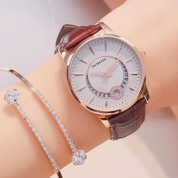 wristwatches ochstin fashion ladies quartz watch casual waterproof women watches 2021 female clock relogio feminino, Slivery;brown
wristwatches ochstin fashion ladies quartz watch casual waterproof women watches 2021 female clock relogio feminino, Slivery;brown
