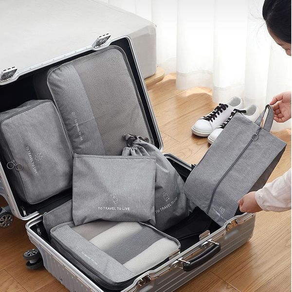 storage bags thickened travel 7-piece durable waterproof fabric multi-size portable clothing sorting bag
storage bags thickened travel 7-piece durable waterproof fabric multi-size portable clothing sorting bag