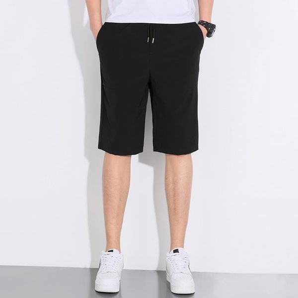 men's shorts products loose men and women thin woven summer micro-elastic casual sports pants, White;black
men's shorts products loose men and women thin woven summer micro-elastic casual sports pants, White;black