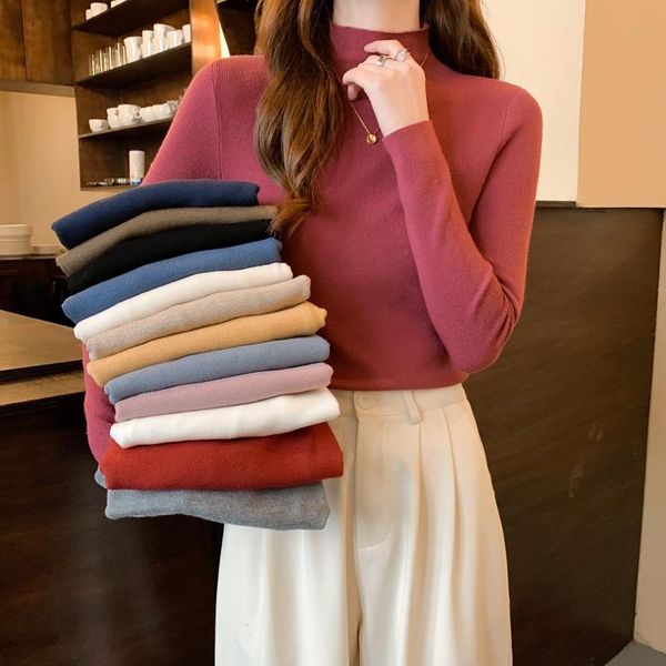 women's sweaters autumn winter basic turtleneck knitting bottoming warm 2021 pullovers solid minimalist, White;black
women's sweaters autumn winter basic turtleneck knitting bottoming warm 2021 pullovers solid minimalist, White;black