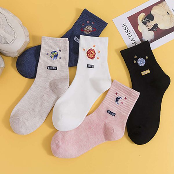 female spring planet cartoon universe white cotton, Black;white
female spring planet cartoon universe white cotton, Black;white