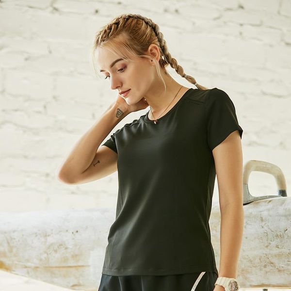 yoga outfits 2021 shirt sports casual breathable stretch short-sleeved solid color fitness quick-drying wicking, White;red
yoga outfits 2021 shirt sports casual breathable stretch short-sleeved solid color fitness quick-drying wicking, White;red