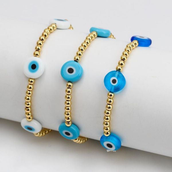 charm bracelets turkey evil eye bracelet for women golden beaded men jewelry elastic bangles braclet wholesale, Golden;silver
charm bracelets turkey evil eye bracelet for women golden beaded men jewelry elastic bangles braclet wholesale, Golden;silver